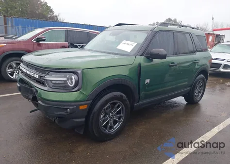 2023 Ford Bronco Sport Big Bend from USA, damaged, VIN 3FMCR9B66PRD38260